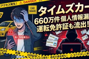 タイムズカー660万件個人情報漏洩