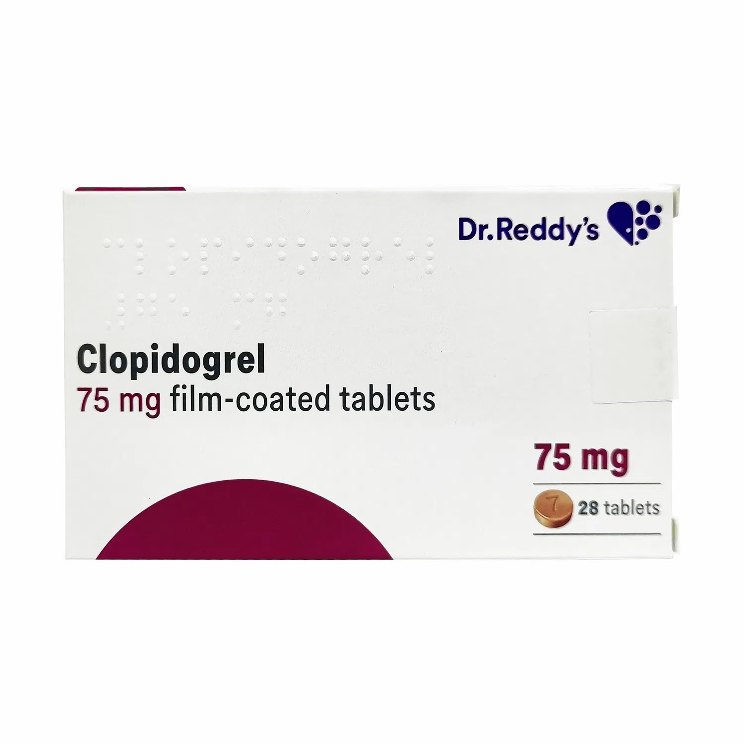 クロピドグレル75mg28錠（プラビックスジェネリック）