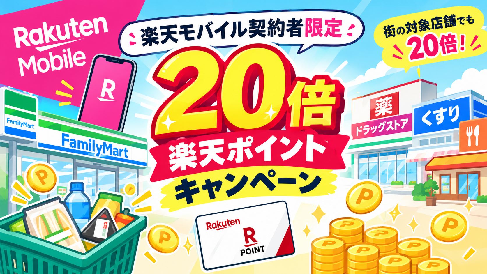 楽天モバイル20倍キャンペーン