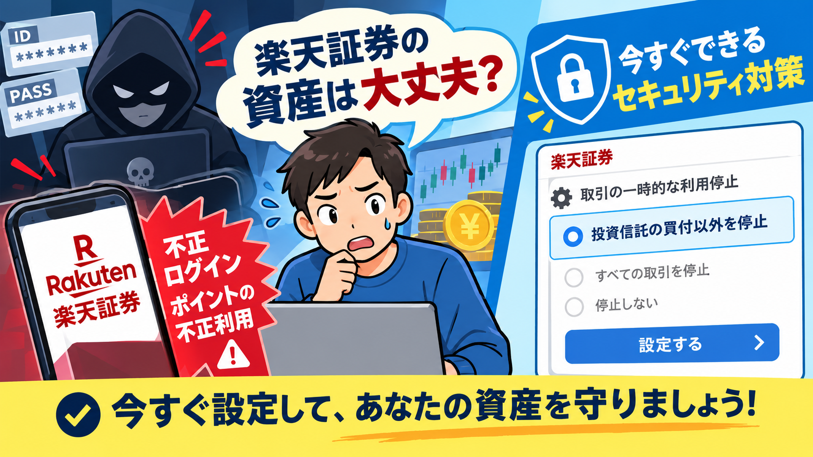 楽天証券不正アクセス対策
