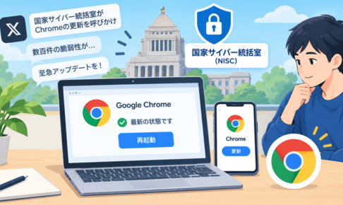 クロームセキュリティ更新