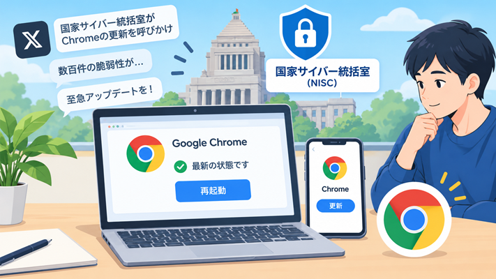 クロームセキュリティ更新
