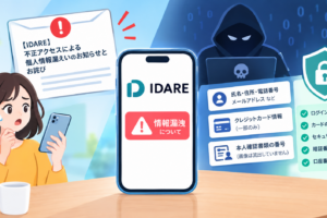 IDARE漏えい