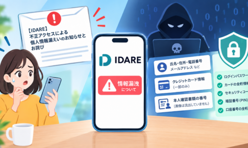 IDARE漏えい