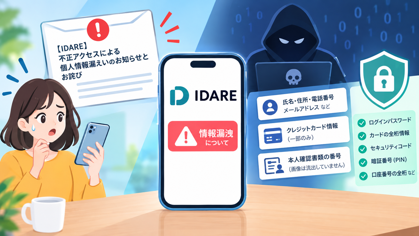 IDARE漏えい