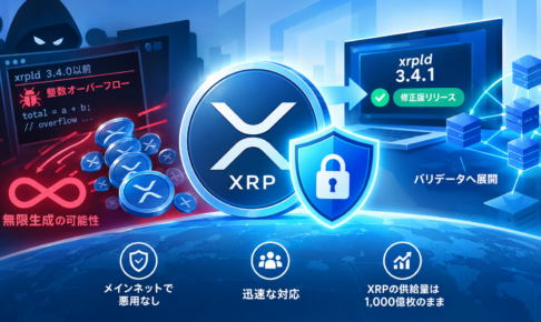XRP過剰生成の重大脆弱性