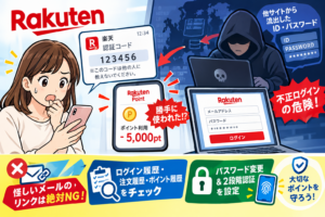 楽天不正ログイン