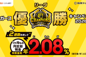 阪神タイガースリーグ優勝キャンペーン