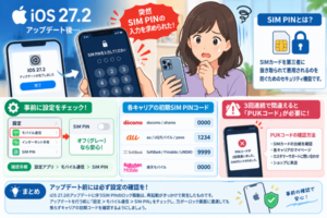 iOSアップデートトラブル