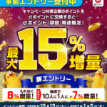 dポイント増量キャンペーン