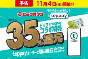 ビックカメラテッペイ)コラボキャンペーン