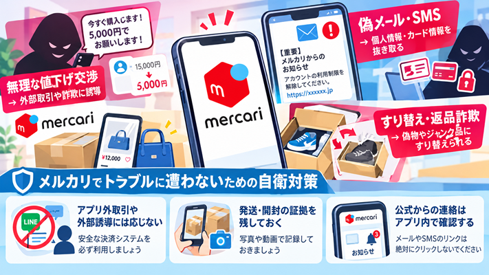 メルカリ詐欺