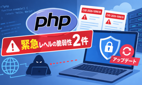 PHPに緊急レベルの脆弱性