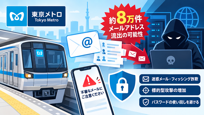 東京メトロ個人情報流出