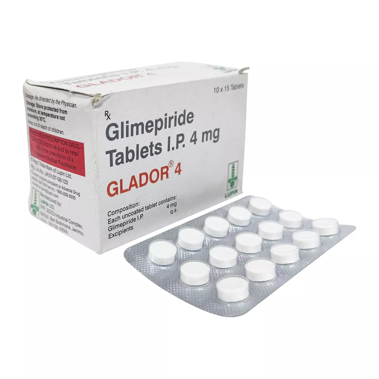 グリメピリド4mg30錠（アマリールジェネリック）