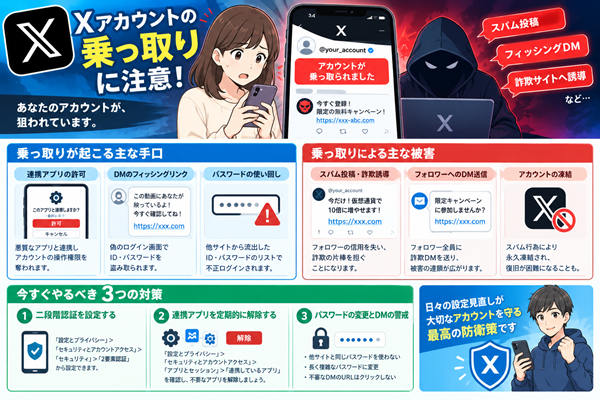 Xアカウント乗っ取り